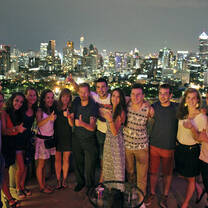 Asia Exchange students in Bangkok