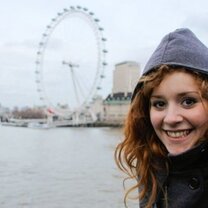Athena Student at the London Eye