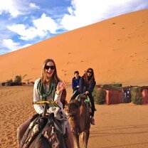 AUCP Marseille students in the Sahara Desert in Morocco AUCP Marseille students in the Sahara Desert in Morocco