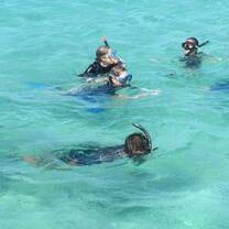 Students swimming