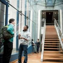 Vesalius College campus foyer