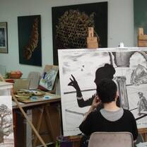 The creative foundation of the painting is its drawing 