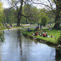English Garden - the largest urban park in Europe