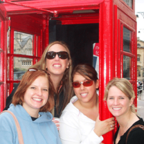 London telephone booth