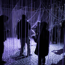 Fete de Lumieres in Paris, France