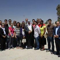 Meeting with Tribal Leader Amman Group