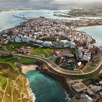 Aerial View of La Coruña, Spain!