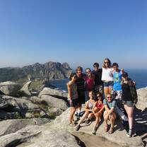 Salamanca & Galicia students in Paradise