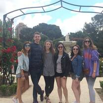 Students enjoying their time in Madrid