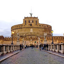 The road leading to Vatican City in Rome