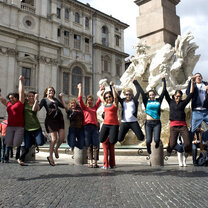 AI Rome study abroad students Study Abroad at Accademia Italiana Rome
