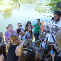 Students engaged in active learning in Barcelona