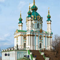 EESAbroad-St. Andrew's Cathedral, Kiev, Ukraine