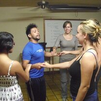 ICADS Spanish students enjoy cultural activities in the afternoons, like a Latino dance class.  ICADS Spanish students enjoy an afternoon dance class.