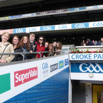 CAPA Study Abroad Students at Croke Park in Dublin Study and Intern Abroad with CAPA in Dublin