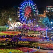 Floriade, one of the many annual festivals in Canberra Floriade, one of the many annual festivals in Canberra