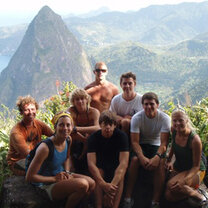 Hiking the Gros Piton in St. Lucia Hiking the Gros Piton in St. Lucia