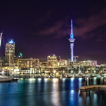 Auckland City Auckland City at night