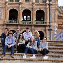 API students taking in the scenery