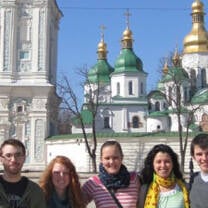EESA Students in Kyiv, Ukraine