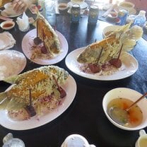 vietnamese food deep fried battered fish