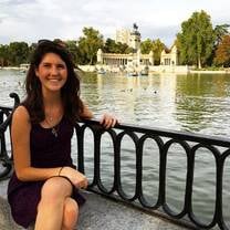 CIEE Teach in Spain teacher a Retiro park in Madrid