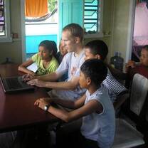 WorldTeach volunteers in Guyana