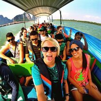 Megan, Claudia and the gang take a trip to James Bond Island at the weekend. Take your TEFL course in Thailand and see a side of Phuket most won't.