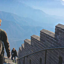 The Great Wall in China!