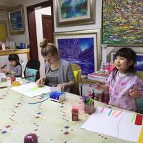 Au Pair Participants with the Children