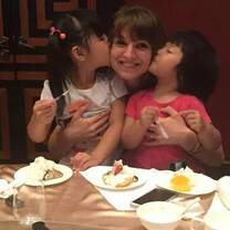 Au Pair Participants with the Children