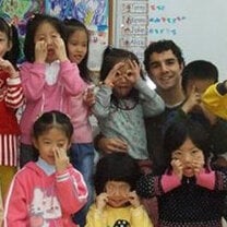 Children in a Taiwanese classroom
