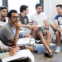 TEFL course at Teaching House  CELTA students in class
