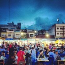 Night Walking Street Krabi