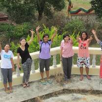 Volunteers For Peace volunteers working in Thailand