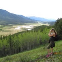 Overlooking Rock Lake