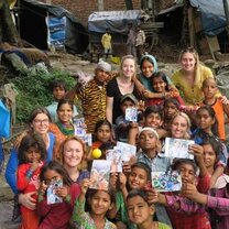 Volunteers in India