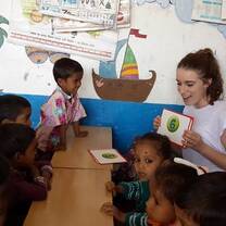 volunteers in India
