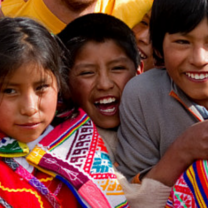 children in Peru