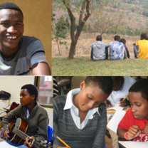 students in Rwanda