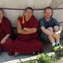 Monks in Mongolia