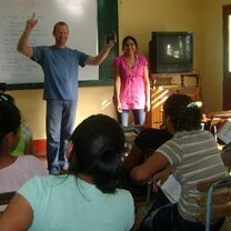 Teaching English in a language institute
