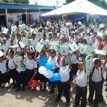 Distributing laptops to an primary school