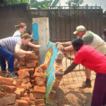 construction volunteer in Uganda 