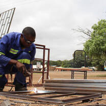 Joseph & Jona Zulu at work