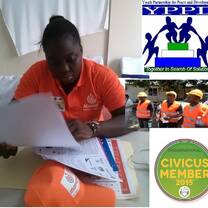 Michaella Kovuoma, one of our Local Volunteers
