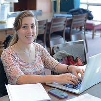 	Caitlin E. DeWilde, one of our past volunteers 