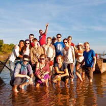 CWF Volunteers visit CRDT Pojects in rural Cambodia