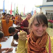 Teaching monks and Learning Buddist culture