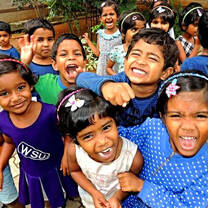 The children of Shanti Bhavan